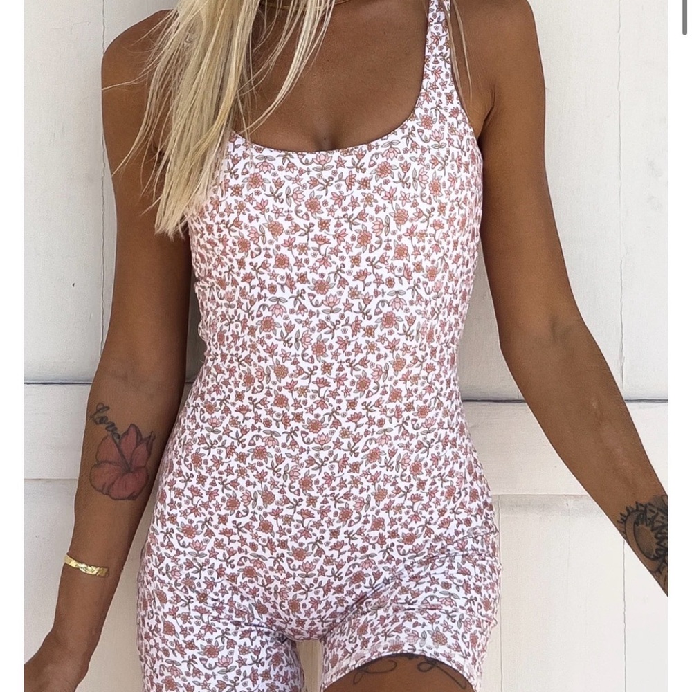 Kavala Cream Boho Paros Onesie sz L